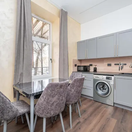 公寓 Modern Flat , Self Check In 24h, Netflix, Parking 维尔纽斯